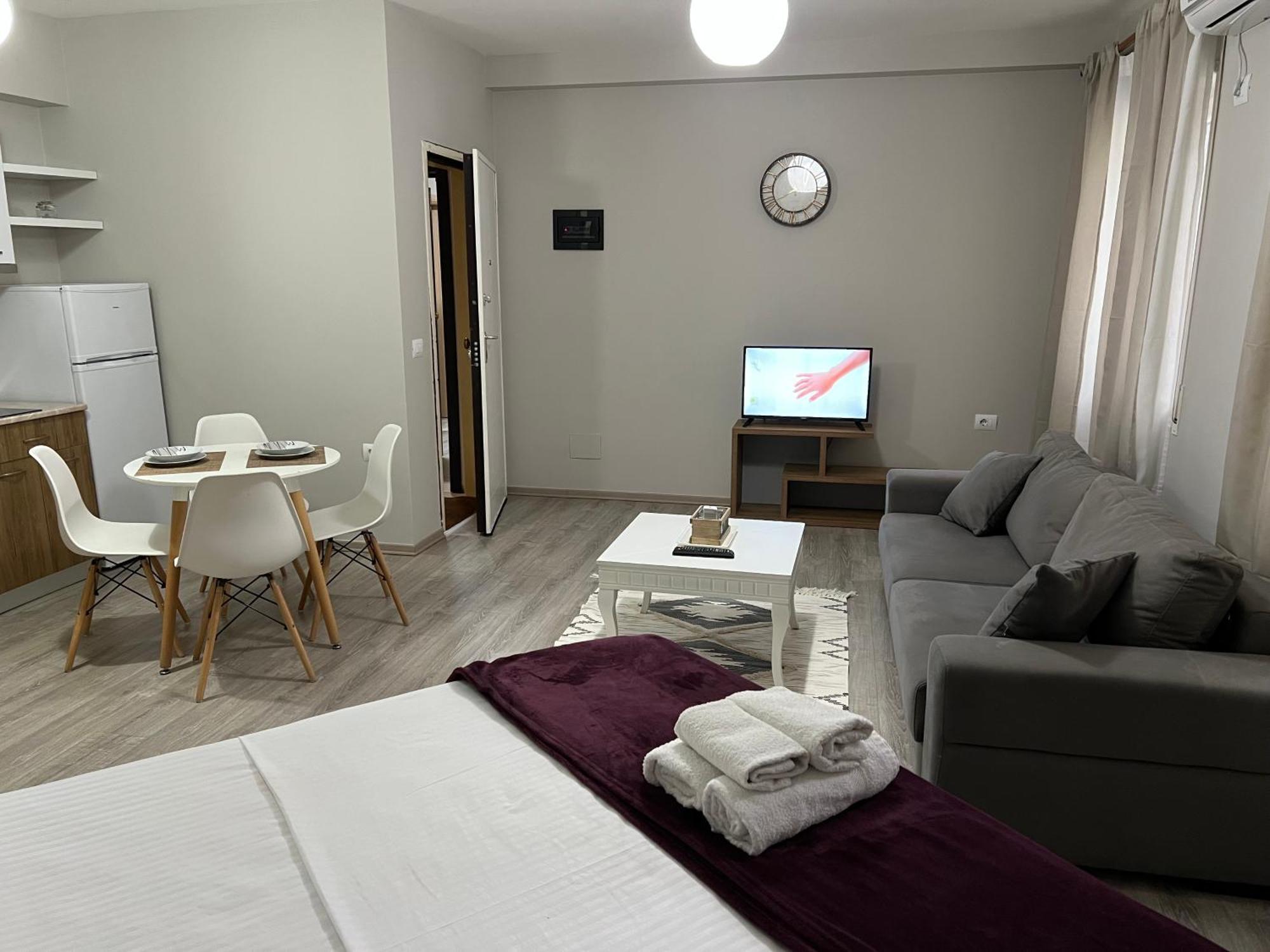 Apartamente Oslo Влёра Экстерьер фото